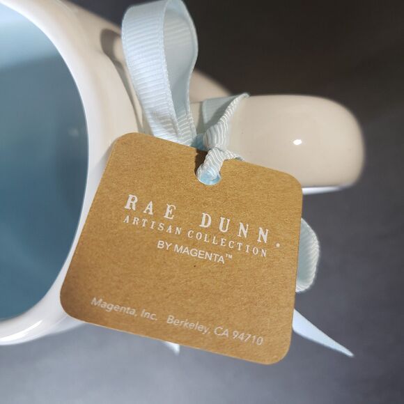 NEW Rae Dunn Disney Collectible Cinderella Up Til Midnight Blue Stoneware Mug - Picture 7 of 8